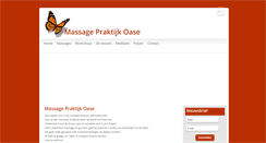 Desktop Screenshot of massagepraktijkoase.nl